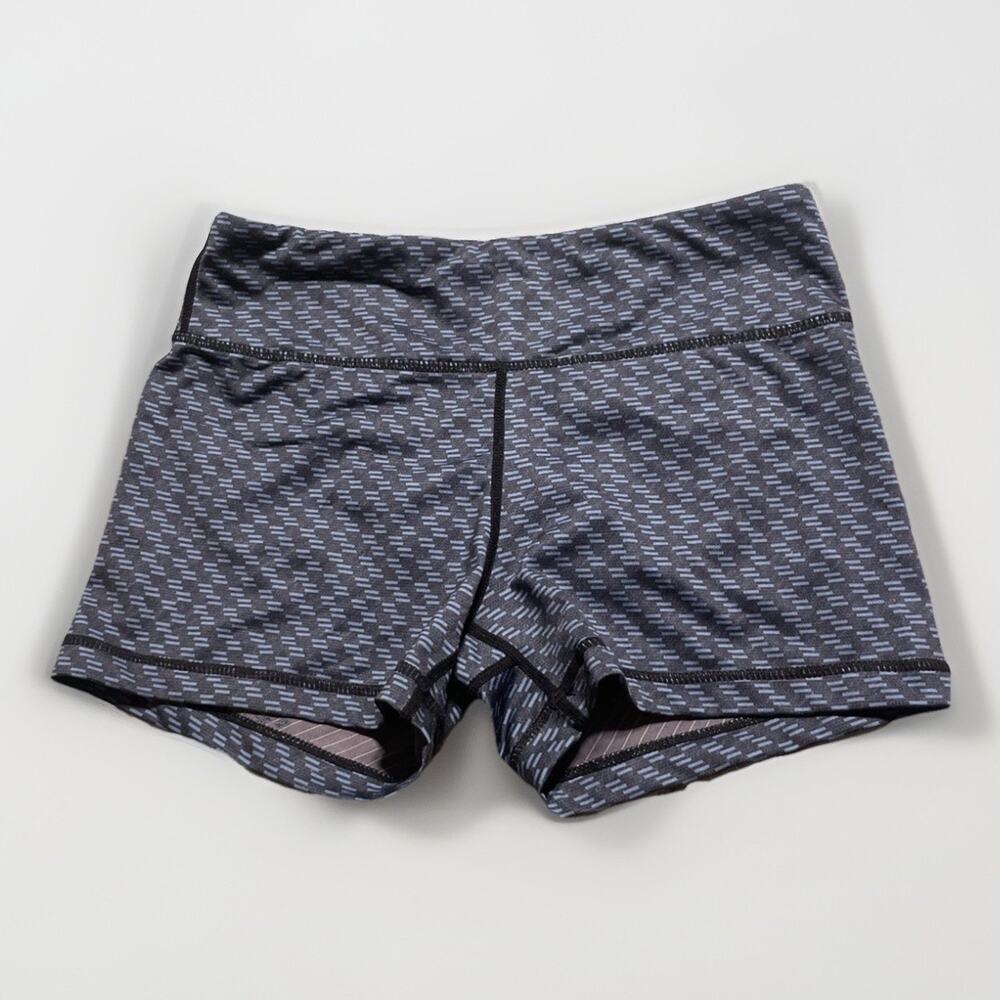 IAB MFG I AM Becoming No Ride Shorts 6 Women Stretch Workout Yoga Gym